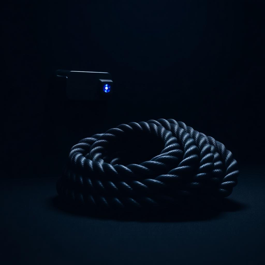 Battle rope-station